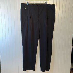 LIZGOLF Liz Claiborne PantsWomen’s 22W Black Wrinkle Free Work Wear Classic